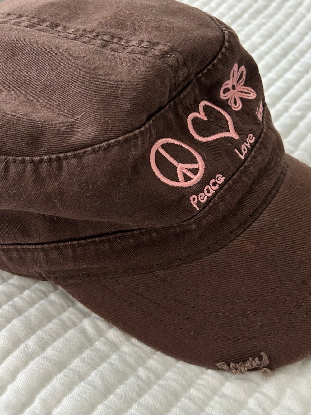 OTTO Peace Love Aloha Embroidered Cap - Picture 6 of 8